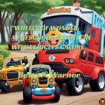 ""Wheels of Wonder: Coloring book for toddlers age 1-3: A Preschool Adventure with Vehicles Galore