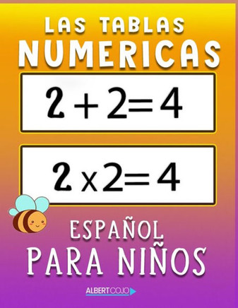 Matematica Para Ni?os en Espa?ol Las Tablas Numericas Suma-Resta-Multiplicacion Y Division