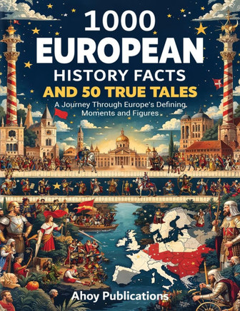 1000 European History Facts and 50 True Tales: A Journey Through Europe's Defining Moments and Figures