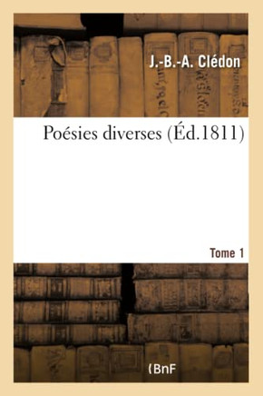 Po?sies Diverses-Tome 1