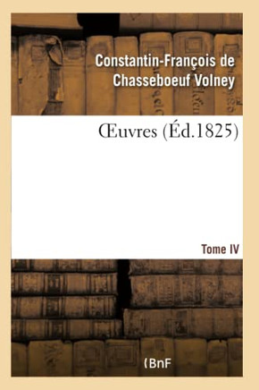 Oeuvres Tome IV