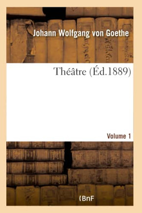Th??tre Volume 1