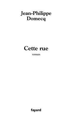 Cette rue