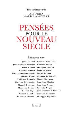 Pensees Pour Le Nouveau Siecle