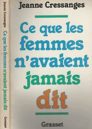 Ce que les femmes n'avaient jamais dit