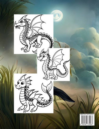 Mythical Dragons - Large Print