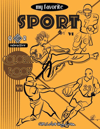 My Favorite Sport Coloring Book (Qr Coloring)
