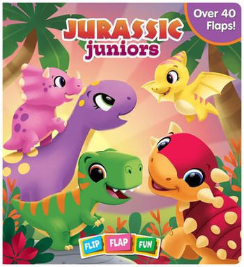 Jurassic Juniors Flip Flap Fun Book