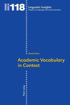 Academic Vocabulary in Context