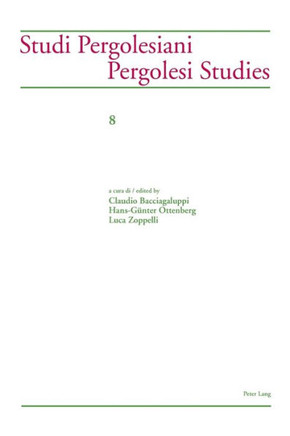 Studi Pergolesiani- Pergolesi Studies