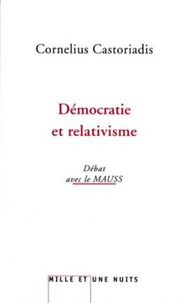 D?mocratie et relativisme