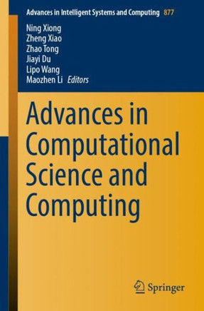 Advances in Computational Science and Computing
