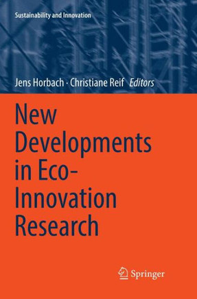 New Developments in Eco-Innovation Research
