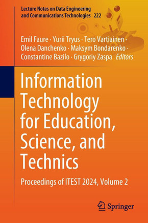 Information Technology for Education, Science, and Technics: Proceedings of Itest 2024, Volume 2