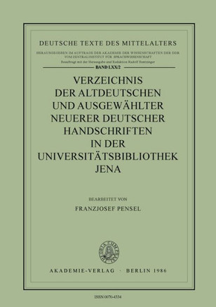 Universit?tsbibliothek Jena