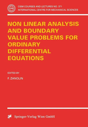Non Linear Analysis and Boundary Value Problems for Ordinary Differential Equations