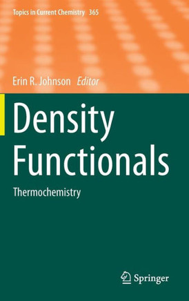 Density Functionals: Thermochemistry
