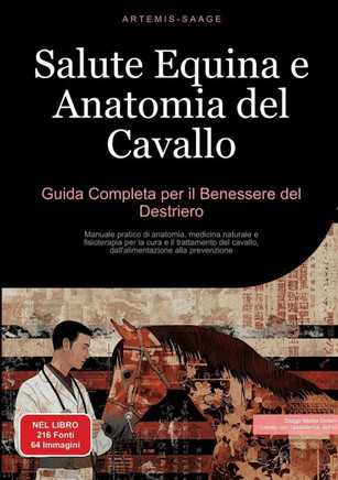 Salute Equina e Anatomia del Cavallo: Guida Completa per il Benessere del Destriero: Manuale pratico di anatomia, medicina naturale e fisioterapia per