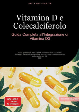 Vitamina D e Colecalciferolo: Guida Completa all'Integrazione di Vitamina D3: Tutto quello che devi sapere sulla vitamina D italiano: dosaggio, bene