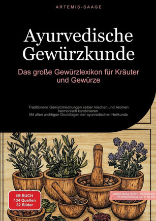 Ayurvedische Gew?rzkunde: Das gro?e Gew?rzlexikon f?r Kr?uter und Gew?rze: Traditionelle Gew?rzmischungen selber mischen und Aromen harmonisch k