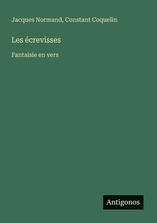 Les ?crevisses: Fantaisie en vers