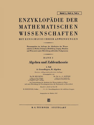 15. Darstellungstheorie Der Endlichen Gruppen 15. Darstellungstheorie Der Endlichen Gruppen