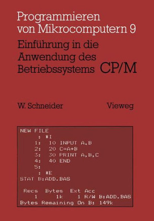 Einf?hrung in Die Anwendung Des Betriebssystems Cp/M