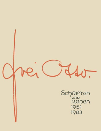Schriften Und Reden: 1951 - 1983