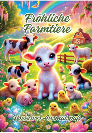 Fr?hliche Farmtiere: Kreativer Ausmalspa?