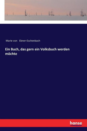 Ein Buch, das gern ein Volksbuch werden m?chte
