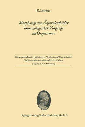 Morphologische ?quivalentbilder Immunologischer Vorg?nge Im Organismus