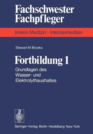 Fortbildung 1: Grundlagen Des Wasser- Und Elektrolythaushaltes