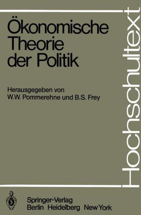 ?konomische Theorie Der Politik