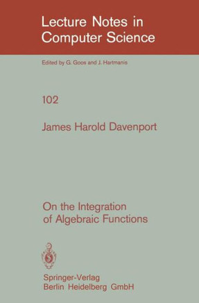 On the Integration of Algebraic Functions