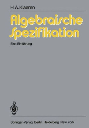 Algebraische Spezifikation: Eine Einf?hrung