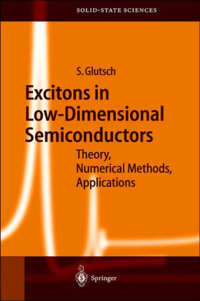 Excitons in Low-Dimensional Semiconductors: Theory Numerical Methods Applications