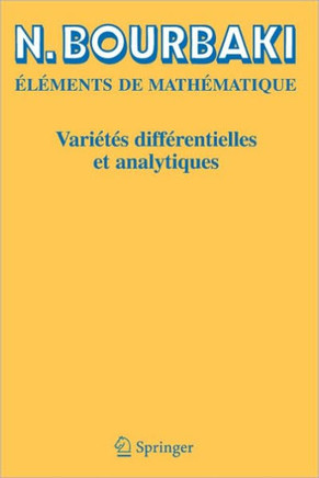 Vari?t?s Diff?rentielles Et Analytiques: Fascicule de R?sultats