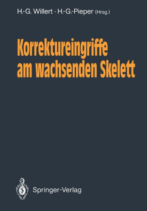 Korrektureingriffe Am Wachsenden Skelett