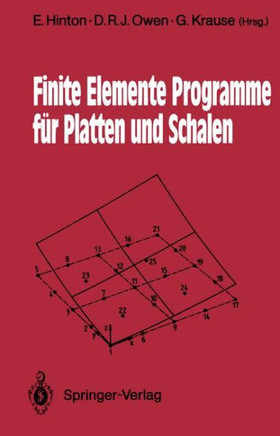 Finite Elemente Programme F?r Platten Und Schalen