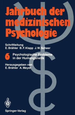 Psychologische Probleme in Der Humangenetik