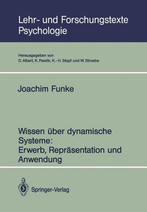 Wissen ?ber Dynamische Systeme: Erwerb, Repr?sentation Und Anwendung