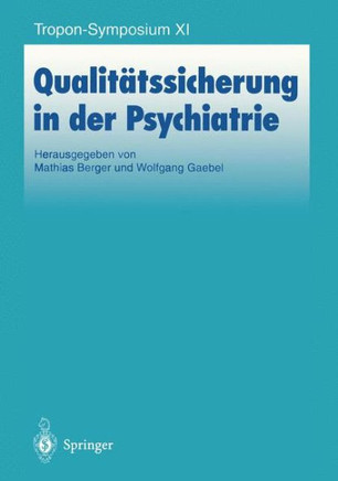 Qualit?tssicherung in Der Psychiatrie