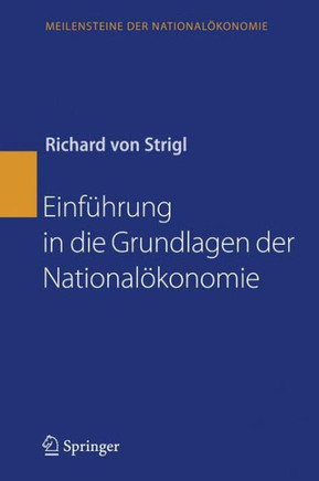 Einf?hrung in Die Grundlagen Der National?konomie