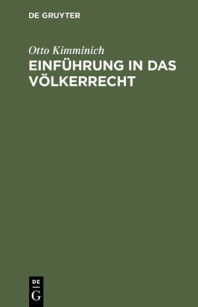 Einf?hrung in Das V?lkerrecht