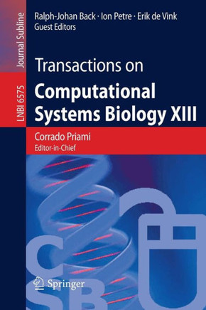 Transactions on Computational Systems Biology XIII