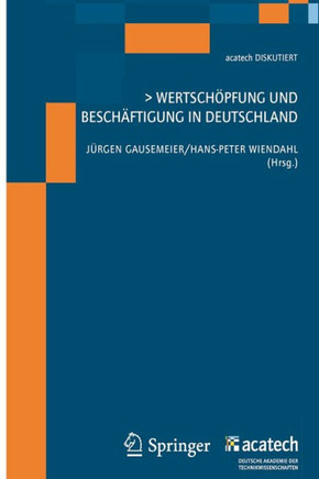 Wertsch?pfung Und Besch?ftigung in Deutschland