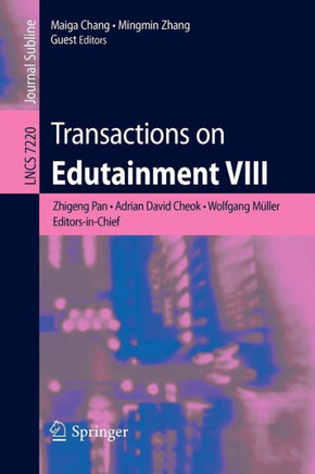 Transactions on Edutainment VIII