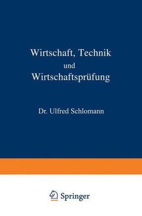 Wirtschaft Technik Und Wirtschaftspr?fung