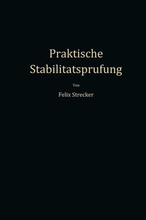 Praktische Stabilit?tspr?fung: Mittels Ortskurven Und Numerischer Verfahren