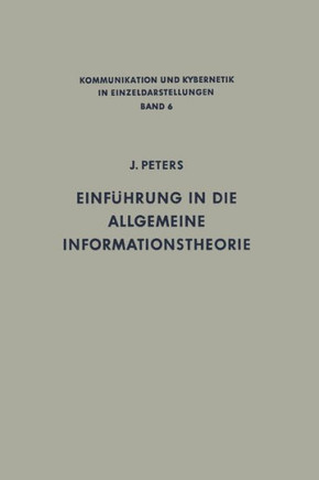 Einf?hrung in Die Allgemeine Informationstheorie
